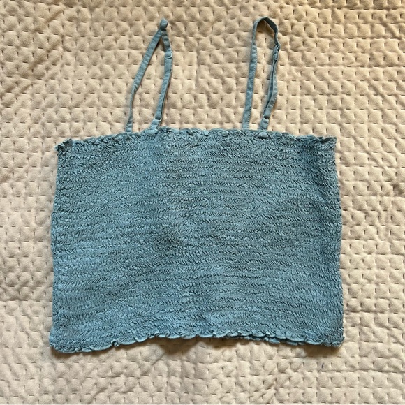 Blue tank top - Picture 2 of 2